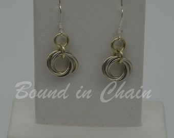 Sterling Silver Infinity Knot Earrings