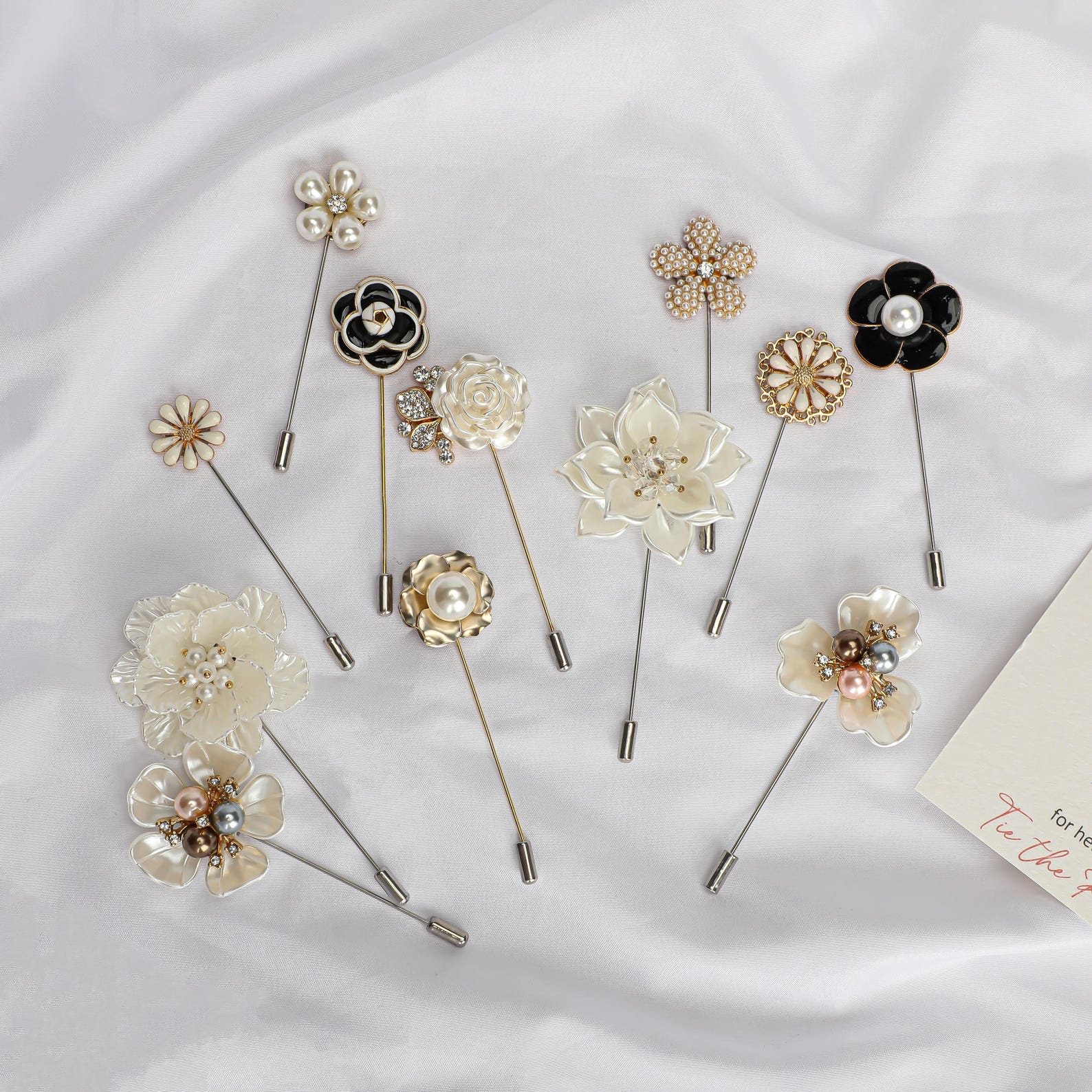 Personalized Brooch, Birth Flower Brooch, Suit Lapel Pin, Flower Stick ...