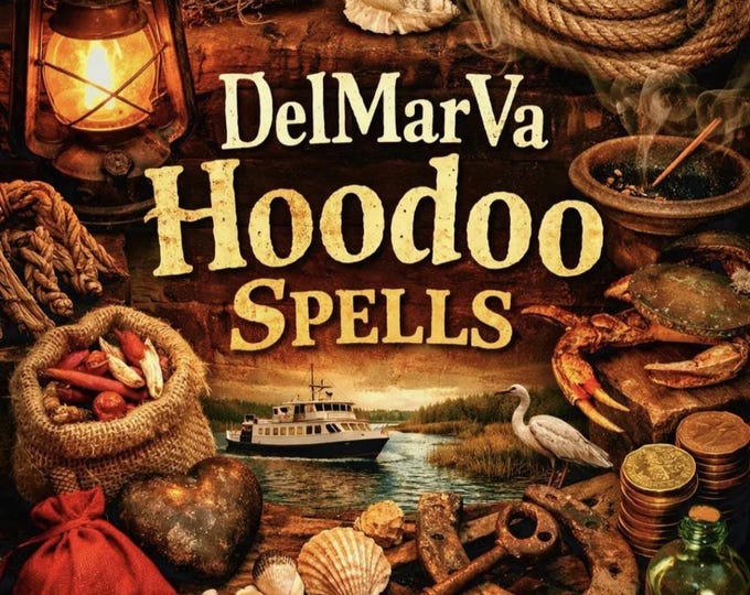 Digital "DelMarVa Hoodoo" Spell (Incantations Only) E-Book by Rev. A. Mocha Schuepbach Webb