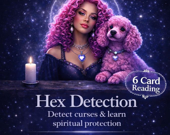 Exclusive! PINK POODLE TAROT Hex Detection/Removal Psychic Reading + Custom Spiritual "Protection" Music Video