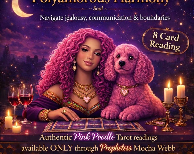 Exclusive! PINK POODLE Tarot: Polyamory Relationship Reading + Custom Music Video with "Spell"-inspired Lyrics