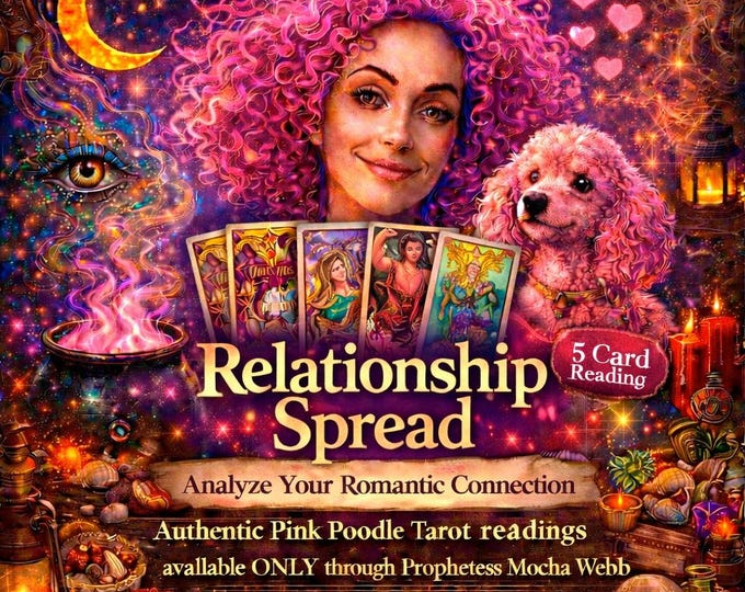 Exclusive! PINK POODLE Tarot: Relationship Reading + Custom AI Music Video with "Spell"-inspired Lyrics