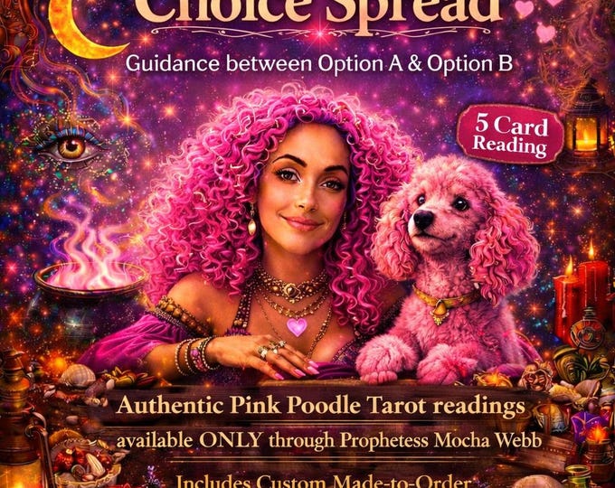 Exclusive! PINK POODLE Tarot: Which choice is better? Psychic Reading + Custom AI Music Video