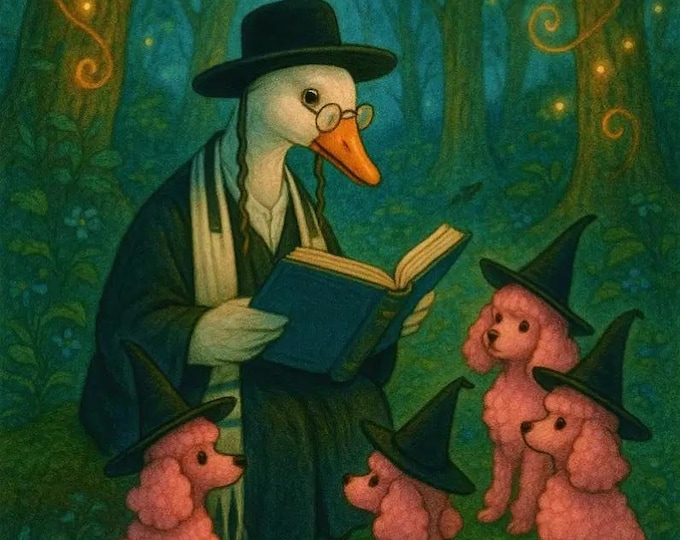 Pink Poodle Hoodoo Children's Torah. Approximated Reading Comprehension Level Age 11 Years.