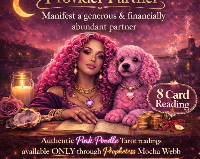 Exclusive! PINK POODLE Tarot: Hypergamy Manifestation Psychic Reading + AI Music Video