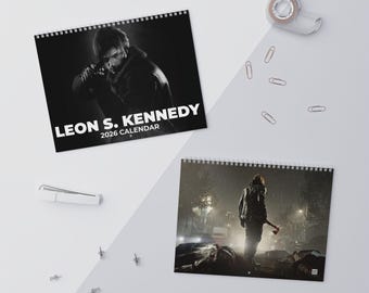 Leon S. Kennedy-wandkalenders (2026), Leon S. Kennedy RE9