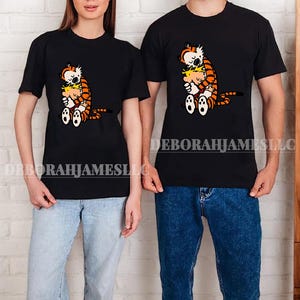 Calvin And Hobbes Shirt I&#39;m Not Old T-Shirt Handmade Shirts Men Fashion Print T-Shirts Cotton T-Shirt Women Shirts