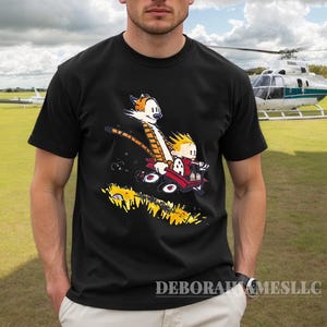 Calvin And Hobbes Shirt I&#39;m Not Old T-Shirt Handmade Shirts Men Fashion Print T-Shirts Cotton T-Shirt Women Shirts  Short Sleeved T-Shirt