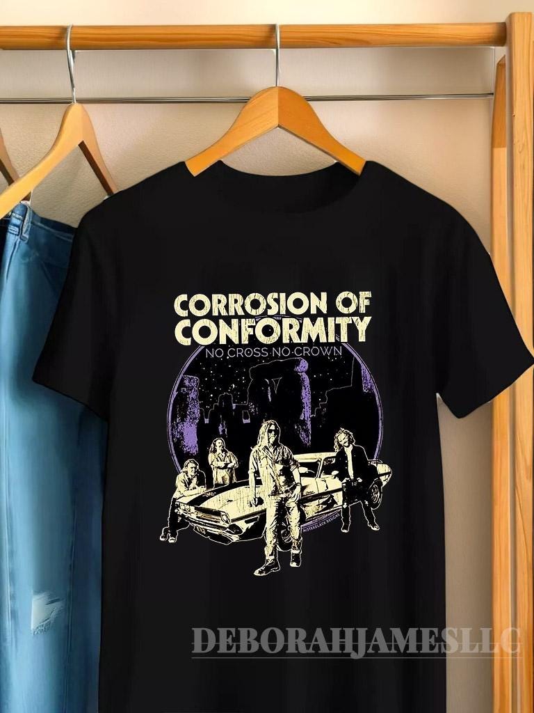 90s CORROSION OF CONFORMITY バンドTシャツ XL Corrosion of Conformity T-shirt XL - Etsy UK