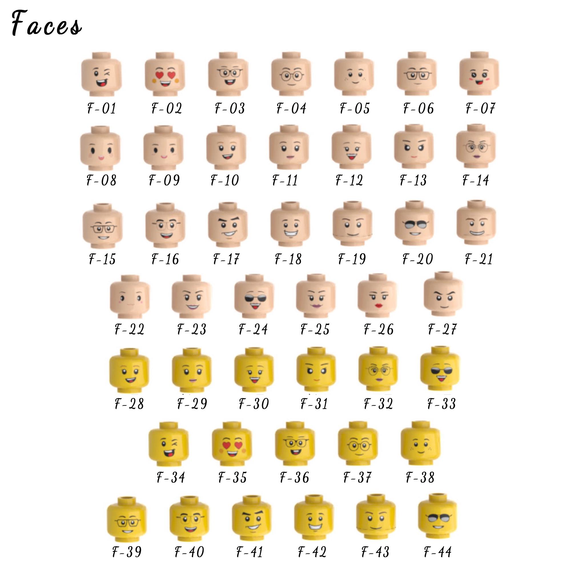 Custom Mini Figure Couple Gift, Personalized Brick Style Character Set ...