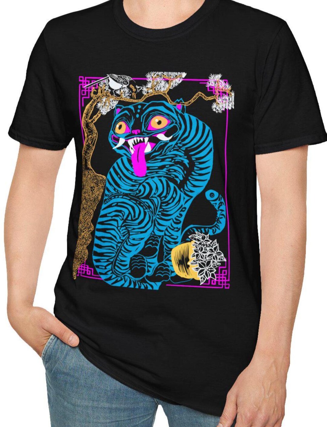 バーミングタイガー　balming tiger Tシャツ　韓国　KPOP Balming Tiger: 바밍타이거