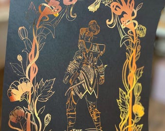 FOIL PRINT Bellara Lutare the Veil Jumper from Dragon Age Veilguard