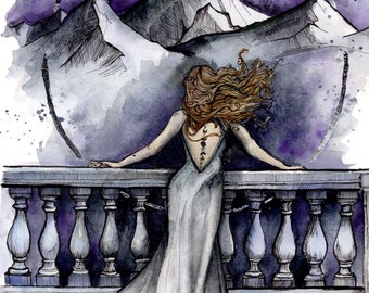 Feyre Archeron High Lady of the Night Court from ACOTAR series