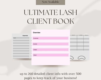 Das ultimative Lash Kundenbuch