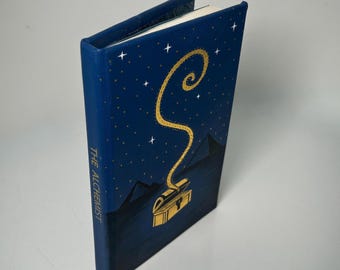 Leather Covered Copy of the Alchemist by Paulo Coelho - Etsy