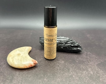 Essential Oil Body Roller: Lunar Calm - Lavender, Frankincense, Vetiver