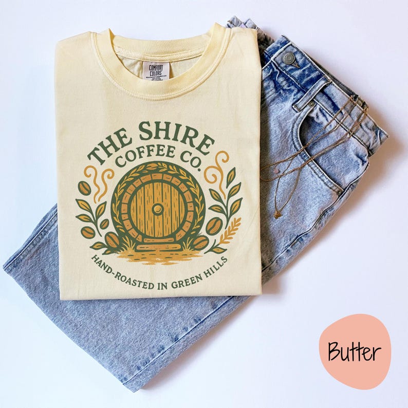 The Shire Lord Of The Rings Shirt | Comfort Colors The Hobbit Tshirt | LOTR Gift image 5