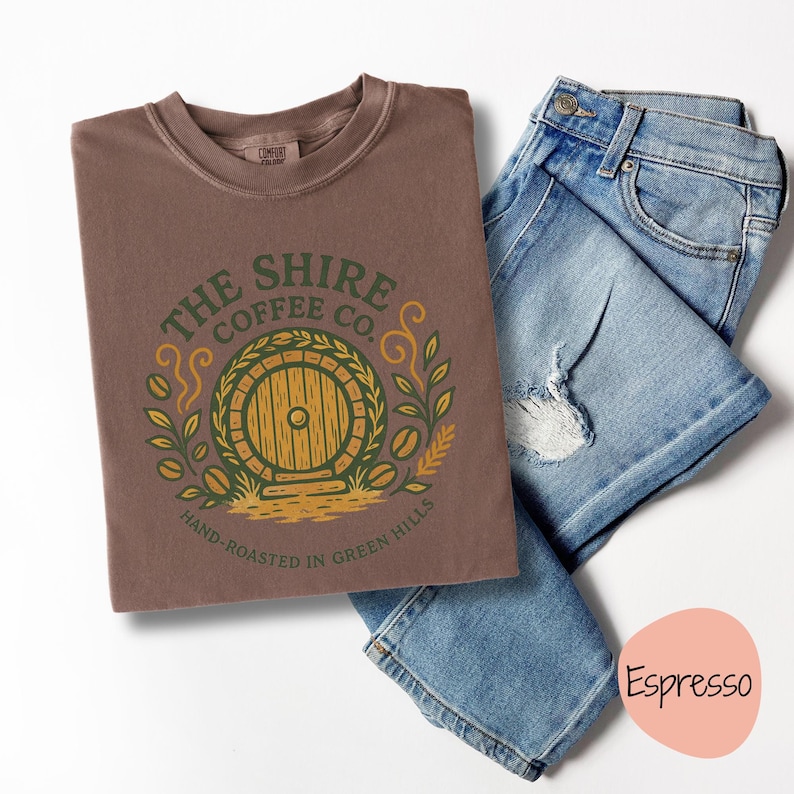 The Shire Lord Of The Rings Shirt | Comfort Colors The Hobbit Tshirt | LOTR Gift image 8
