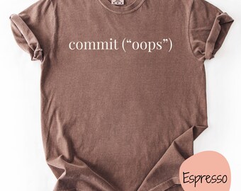 Uniseks codeershirt | Programmeur-shirt | Cadeau voor collega