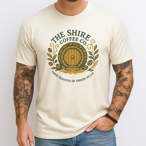 The Shire Lord Of The Rings Shirt | Comfort Colors The Hobbit Tshirt | LOTR Gift image 2