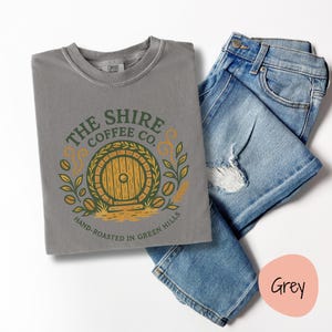 The Shire Lord Of The Rings Shirt | Comfort Colors The Hobbit Tshirt | LOTR Gift image 14