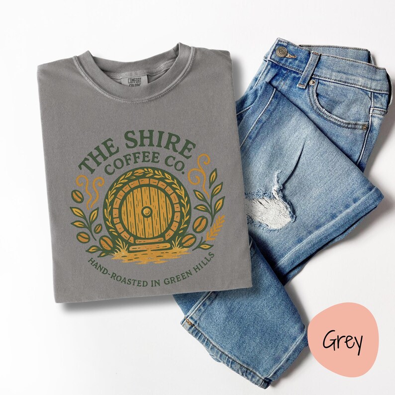 The Shire Lord Of The Rings Shirt | Comfort Colors The Hobbit Tshirt | LOTR Gift image 14