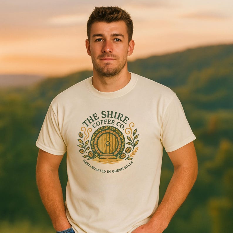 The Shire Lord Of The Rings Shirt | Comfort Colors The Hobbit Tshirt | LOTR Gift image 7