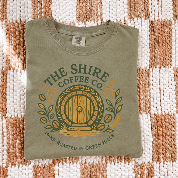 Unisex Comfort Colors Lord Of The Rings Shirt | The Hobbit Tshirt | LOTR Gift