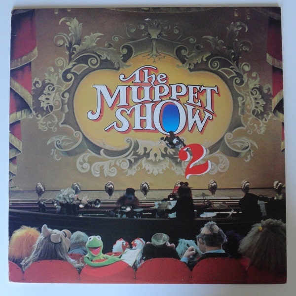 Rare "The Muppet Show 2" Vinyl Soundtrack LP (1978) Jim Henson - Very Good Condition