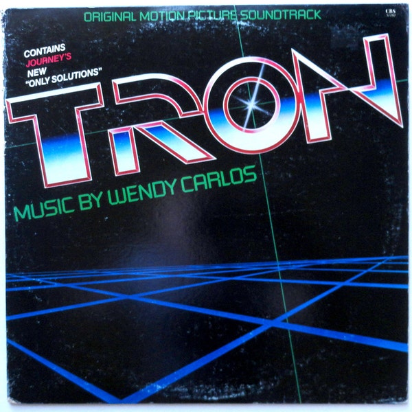 Rare "Tron" Vinyl Soundtrack (1982) - Very Good Condition