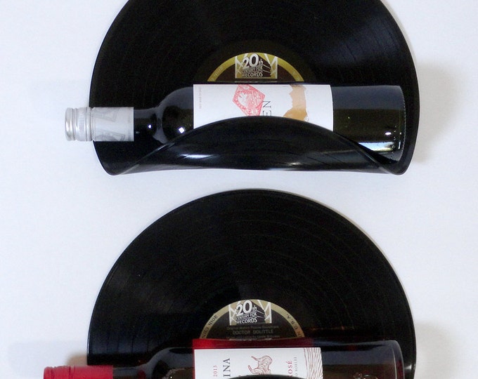 Dr. Dolittle Upcycled Vinyl Record Wine Rack/wall Organizer Etsy