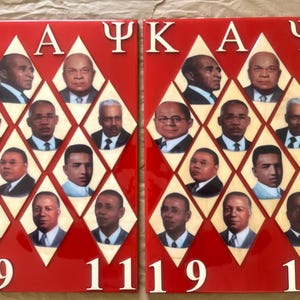 Kappa Alpha Psi® Founders Tribute Board – 12x18&quot;
