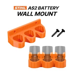 Stihl AS2 Battery Wall Mount – Secure & Space-Saving Tool Storage