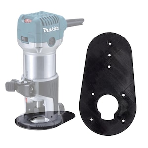 Makita Router Baseplate: RT0700C/RT0701C - Enhanced Control, Durable PETG
