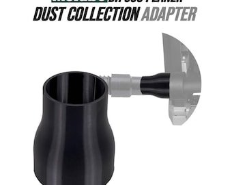 Adaptador de recolección de polvo para cepilladora Metabo DH 330: compatible con mangueras de aspiración de 50 mm