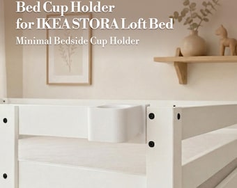 IKEA Storå Loft Bed Cup Holder – Minimalist Bedside Drink Accessory