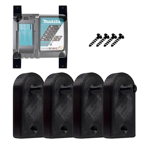 Makita Charger Holder – Easy-to-mount Makita Charger Holder – Keeps your chargers neatly stored and easily accessible in your workspace.
