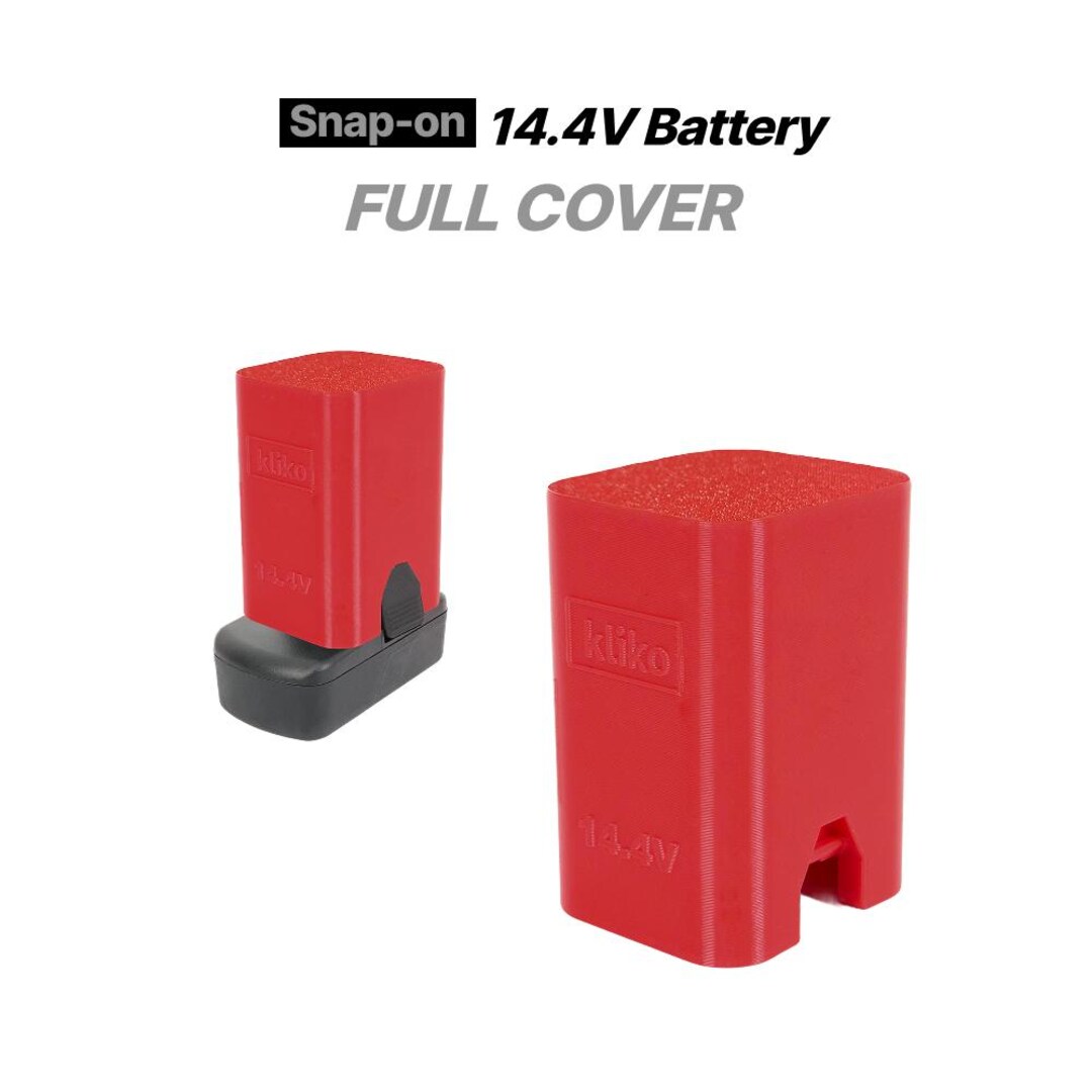 Snap on 14.4V CTB8174 Battery Full Cover, Protective Storage Cap