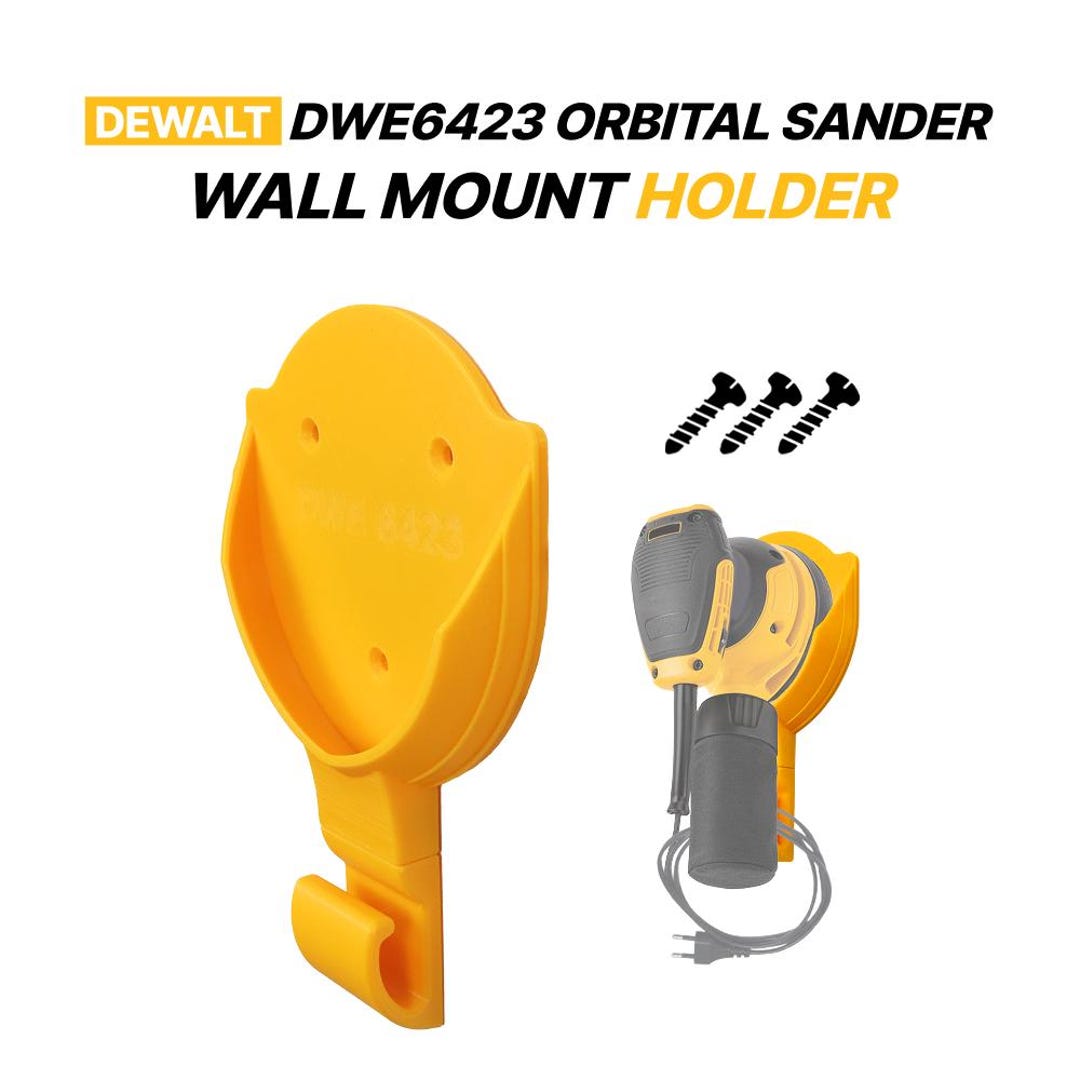 Dewalt DWE6423 DWE6421 Orbital Sander Wall Mount Holder, Tool