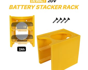 DeWalt 20V Batterie-Stapler-Rack für eine effiziente Aufbewahrung