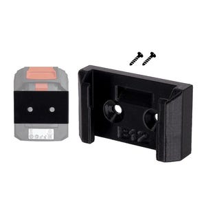 HILTI 12V Battery Holder: Wall-Mounted PETG Storage