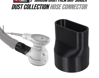 Dust Collection Adapter for Porter-Cable Sanders to Shop Vac