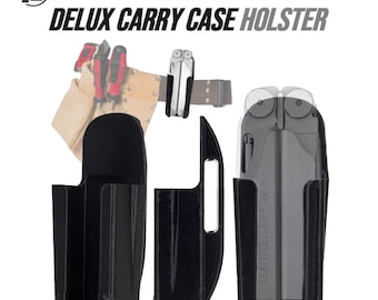 Funda con clip para cinturón para Leatherman Wave Deluxe: acceso seguro a las herramientas