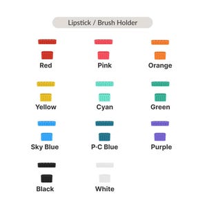 IKEA Skådis Beauty Organizer Set: 7 Options | 11+ Colors | Storage for Makeup, Brushes, Cotton Swabs & More image 13