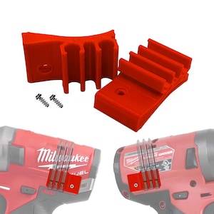 Milwaukee M12 Impact Bit Holder – Fits Model 2553-20 – Compact Bit Storage – Tool Organizer Clip
