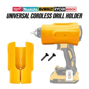 Soporte universal para taladro inalámbrico - Organizador de pared para herramientas inalámbricas