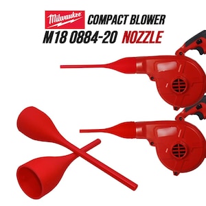 ミルウォーキー互換 M18ブロワー用小型ヘッドチップ 2個セット | 効率的なダスティングツール