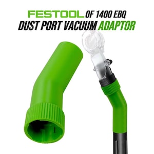 Saug Adapter für Festool OF 1400 EBQ - Sichere Staubabsaugung