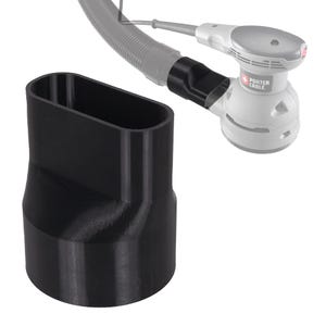 Porter-Cable Sander to Shop Vac Adapter – Connects sander to dust collector hose, helping maintain a cleaner and dust-free workspace.
