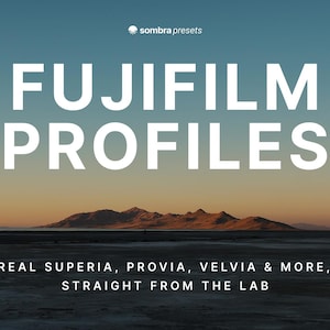 Fujifilm Lightroom Profiles: Provia Velvia Acros Classic Chrome